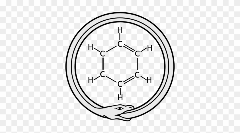 The Structure Of Benzene - Ouroboros Benzene #1754137