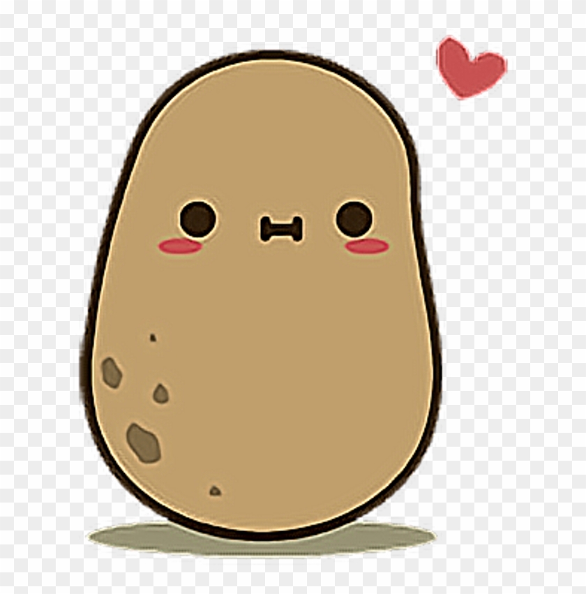 Adorable Clipart Food - Kawaii Potato #1754193