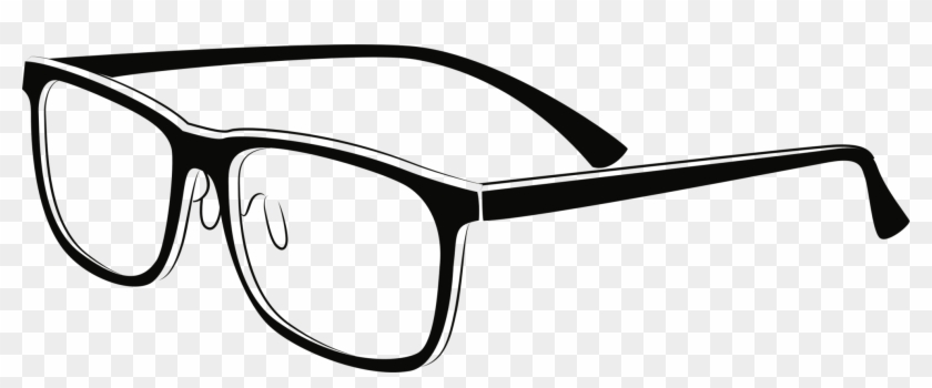 Glasses Eye Goggles Line - Reading Glass Clip Art #1754243