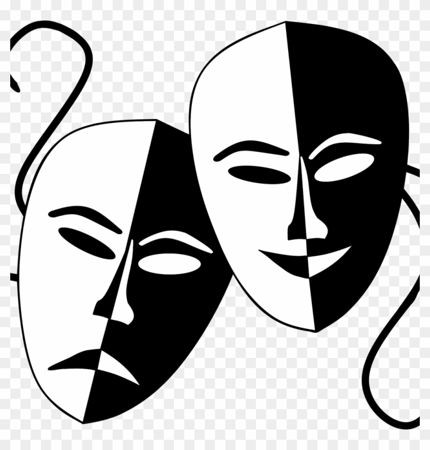 Comedy Tragedy Masks Png - Comedy Tragedy Masks Png #1754335