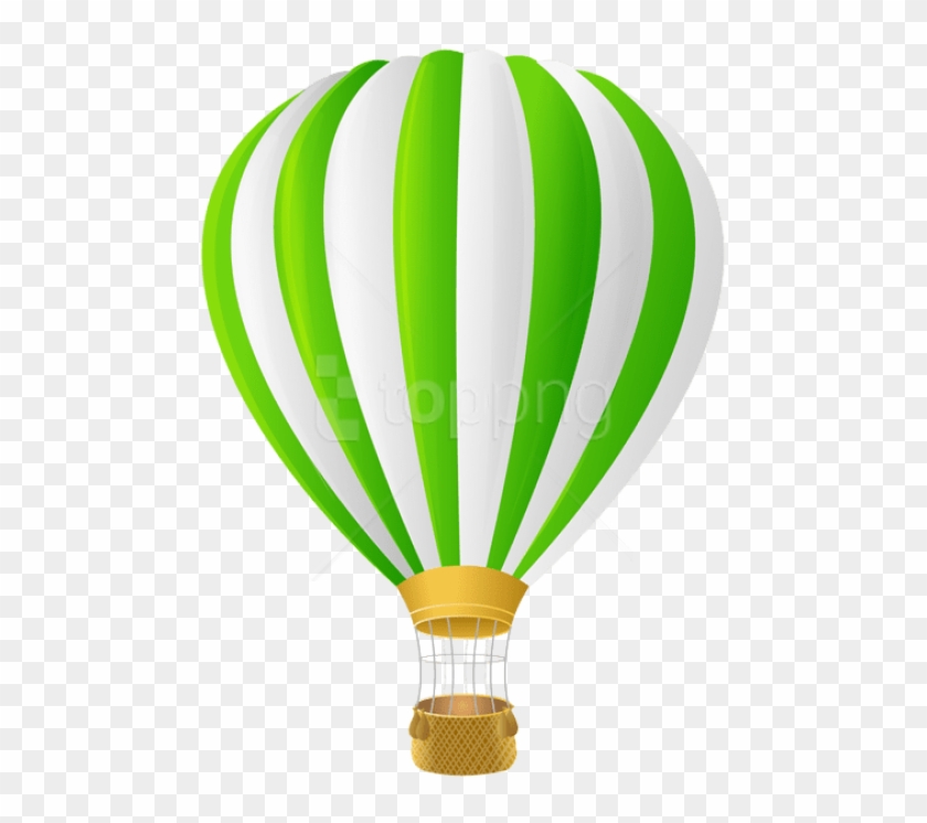 Free Png Download Green Hot Air Balloon Clipart Png - Transparent Hot Air Balloon Clip Art #1754366