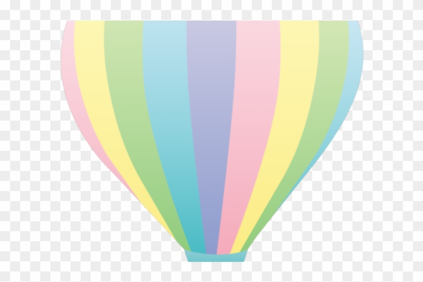 Hot Air Balloon Clipart Cute Blue - Hot Air Balloon #1754367