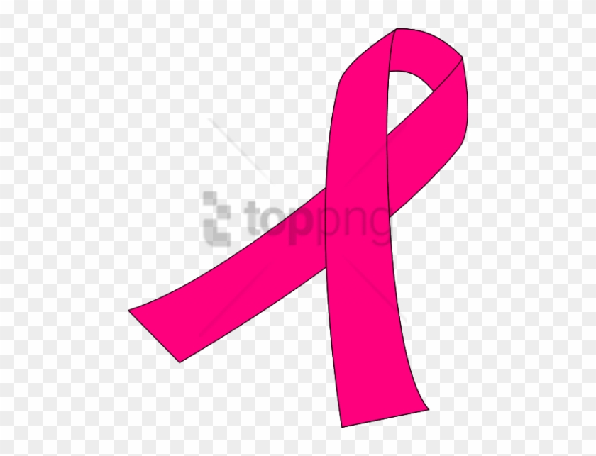 Free Png Hot Pink Breast Cancer Ribbon Png Image With - Dark Pink Breast Cancer Ribbon #1754373