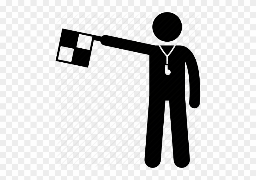 Referee Icon Png Clipart Association Football Referee - Soccer Referee Png #1754395