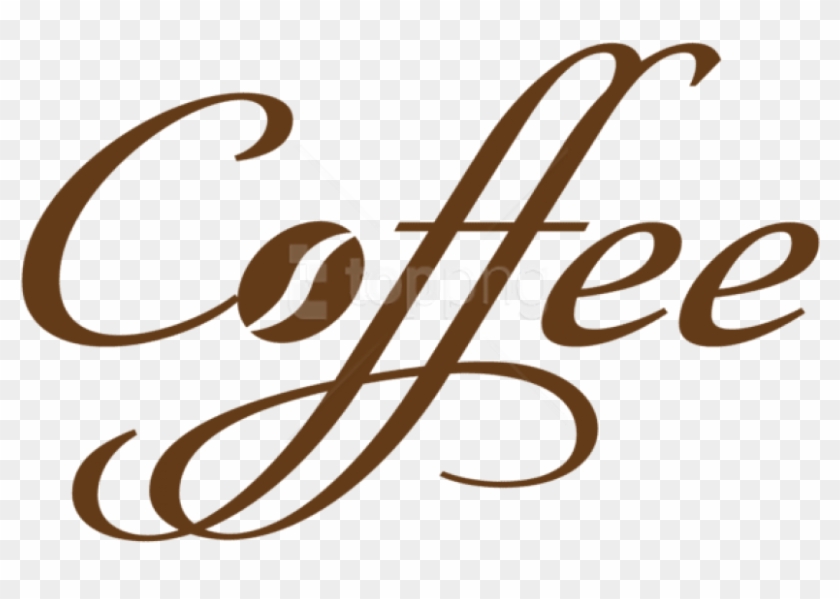 Free Png Download Coffee Decorative Text Png Vector - Coffee Time Text Png #1754686