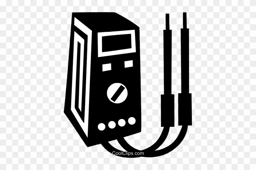 Electronic Tester Royalty Free Vector Clip Art Illustration - Electronic Tester Royalty Free Vector Clip Art Illustration #1754810