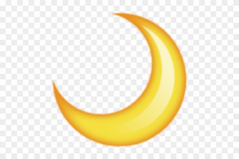 Crescent Moon Emoji Png #1754898
