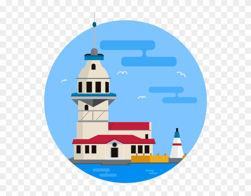 Maiden Tower V2 Illustrator Photoshop Site Material - Maiden Tower V2 Illustrator Photoshop Site Material #1754959