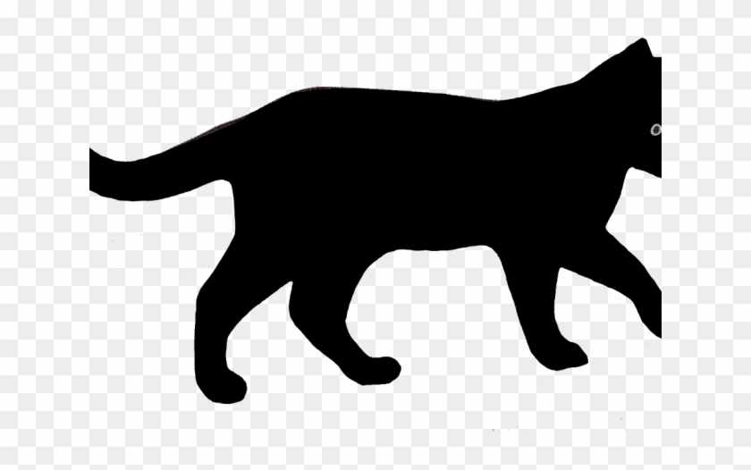Silhouettes Clipart Back Cat - Cats Clipart Png Free #1754990