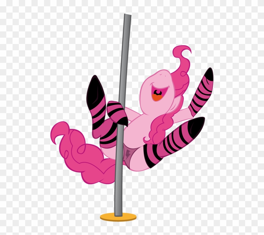 Saucy Pinkie Pie Pole Dance Full View O - Pinkie Pie Pole Dance #1755018