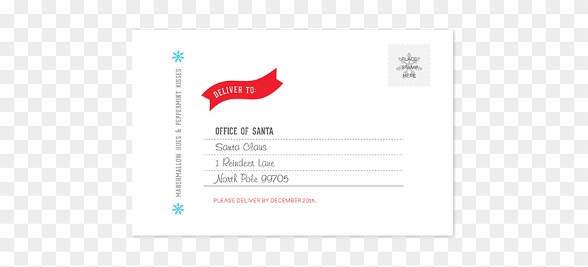 Office Of Santa, Naughty, Stamp, Christmas, Letters - Document #1755119