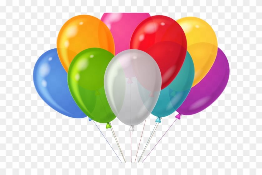 Ballons Clipart Balloon - Transparent Birthday Balloons Png #1755133