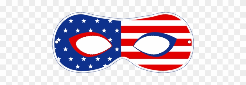 Usa Party Masks Flag 2 - Flag Of The United States #1755161