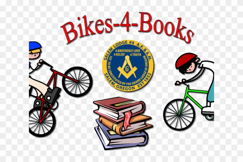 Oregon Clipart Bicycle - Bikes For Books #1755241
