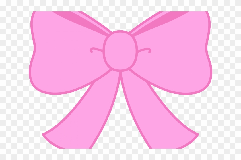 Ribbon Clipart Pink - Cute Hair Bow Clipart #1755271