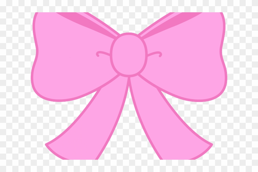 Ribbon Clipart Pink - Cute Hair Bow Clipart #1755271
