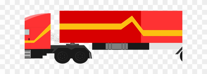 Cargo Truck Clipart Vector - Clip Art #1755329
