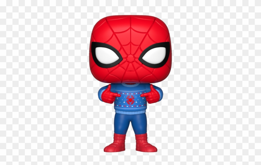 Spidey Already Has Captured Our Hearts With His Fall - Spiderman Christmas Sweater Funko Pop #1755441