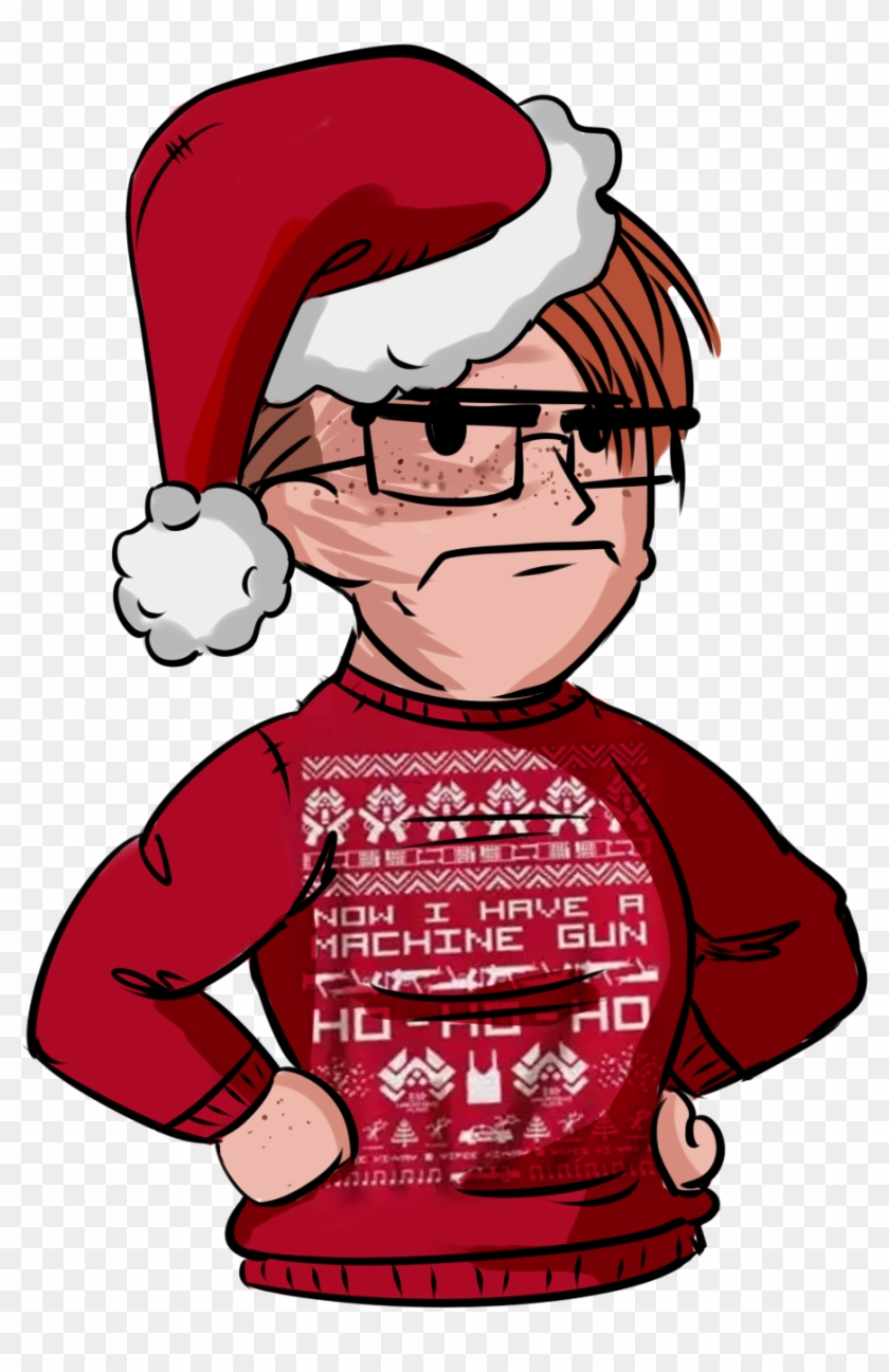 Default Santa Hat Example On [disliked That] Ugly Xmas - Cartoon #1755446