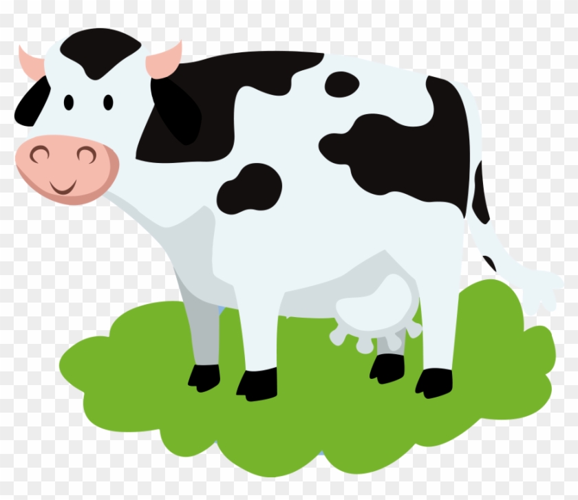 Cow Png, Cow Clipart, Cartoon Cow, Youtube Thumbnail, - ภาพ สัตว์ ภาษา อังกฤษ #1755611