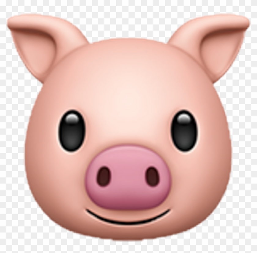 #emoji #cerdo #cute #rosa #animal #whatsapp - Ios Pig Emoji #1755765