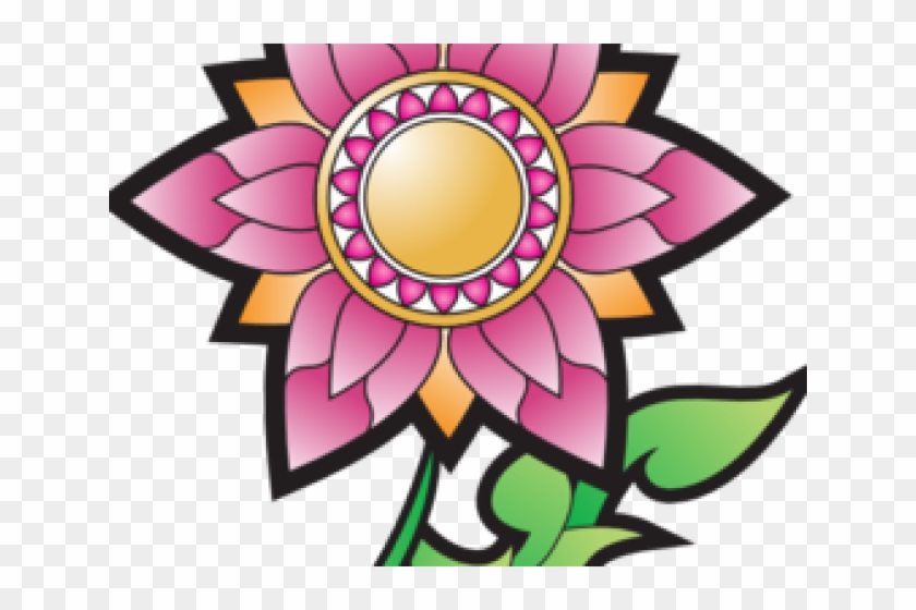 Pink Flower Clipart Flower Decoration - Yum Yum Thai Copperas Cove #1755886