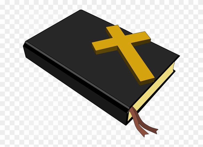 Holy Book Png Image Hd - Bible And Cross Clipart #1755932