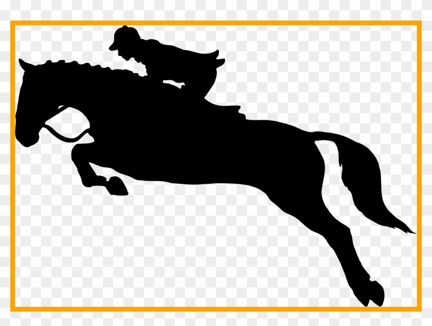 For Free Download On Mbtskoudsalg Unbelievable - Horse Jumping Silhouette #1755945