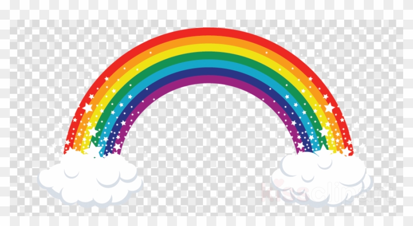 Rainbow Png With Clouds Clipart Cloud Clip Art - Headphones Icon Transparent Background #1755954