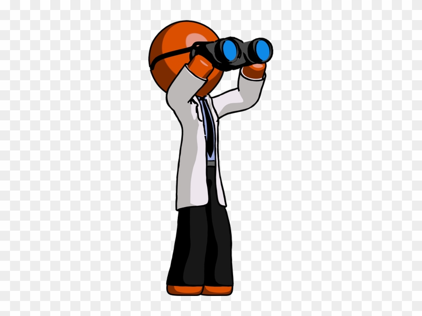 Orange Doctor Scientist Man - Orange Doctor Scientist Man #1756007
