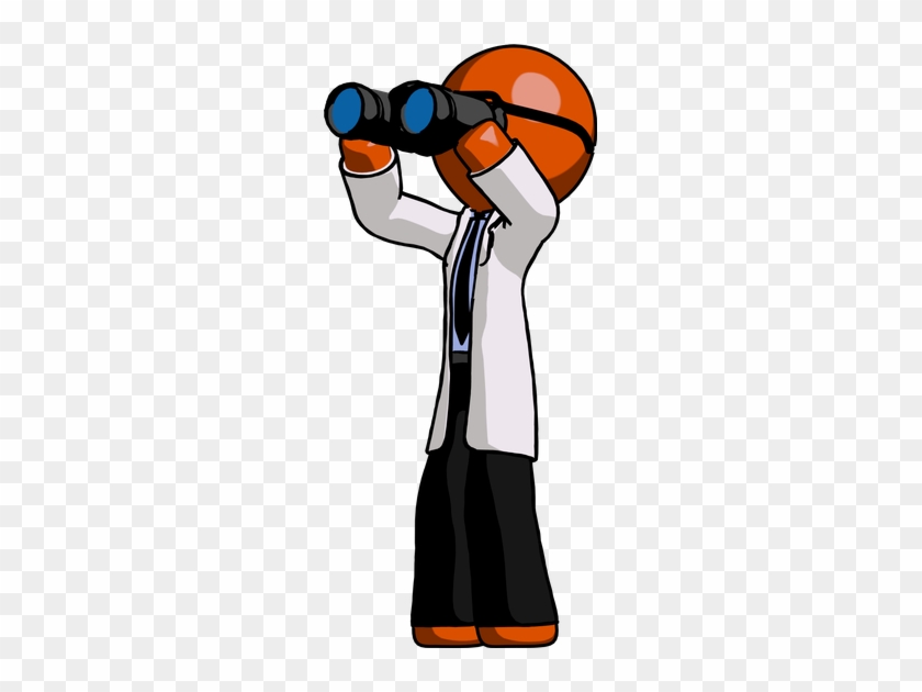 Orange Doctor Scientist Man - Orange Doctor Scientist Man #1756012