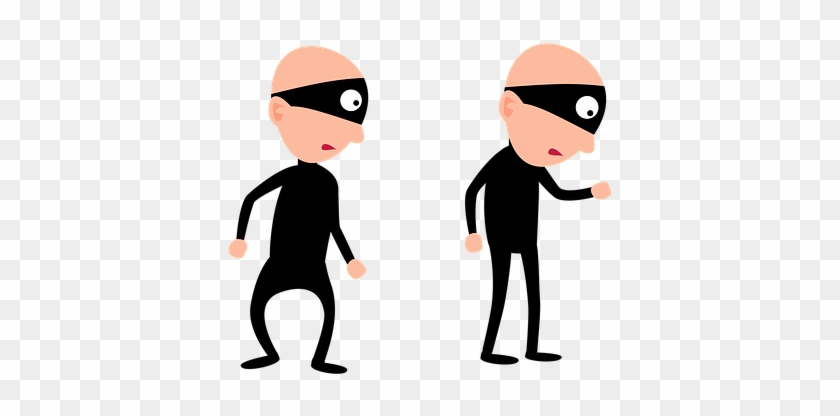 Thief, Burglar, Cartoon, Criminal, Crime - Burglar Cartoon #1756025