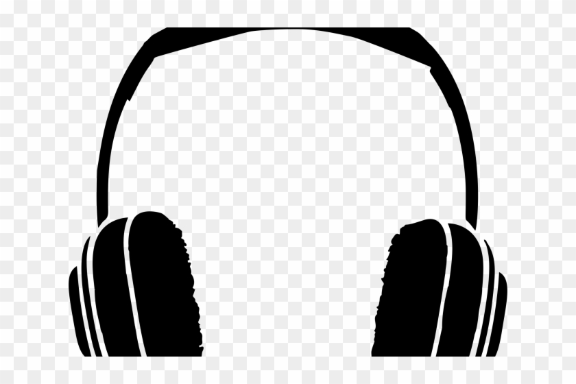 Headphone Clipart Heaphones - Transparent Headphone Clipart #1756066