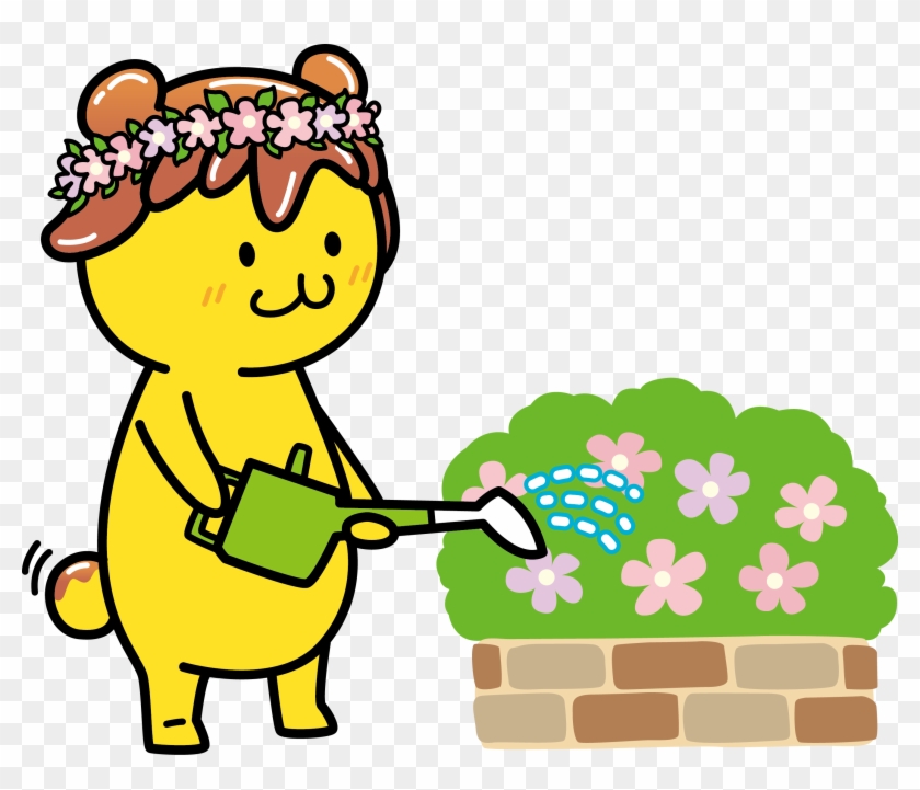 It Is Watering In Flower Bed - It Is Watering In Flower Bed #1756069