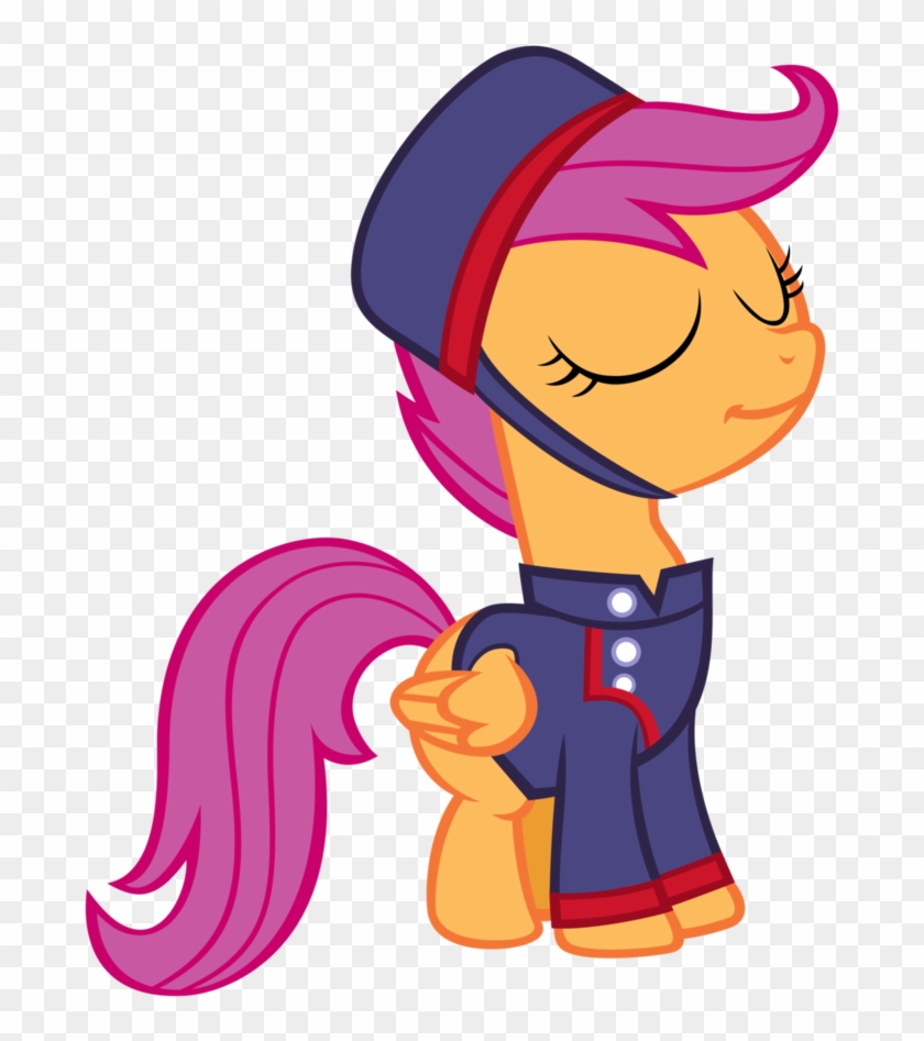 Scootaloo The Courier By Orschmann On Deviantart - Cartoon #1756185