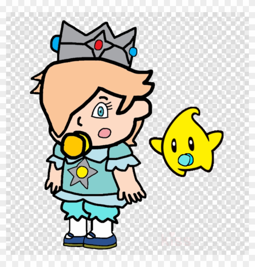 Mario Baby 2d Clipart Super Mario Odyssey Rosalina - Cartoon #1756213
