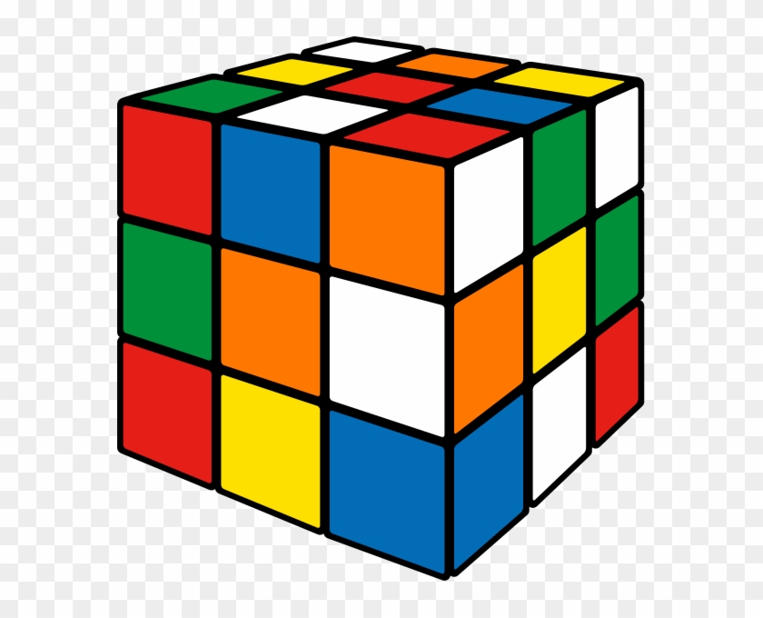 Rubik Free Vector - Rubik Cube Vector Png #1756219