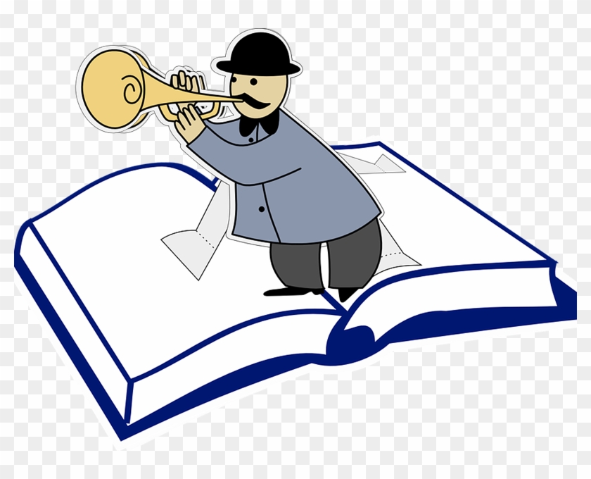 Pixabay - Open Book Clipart #1756260