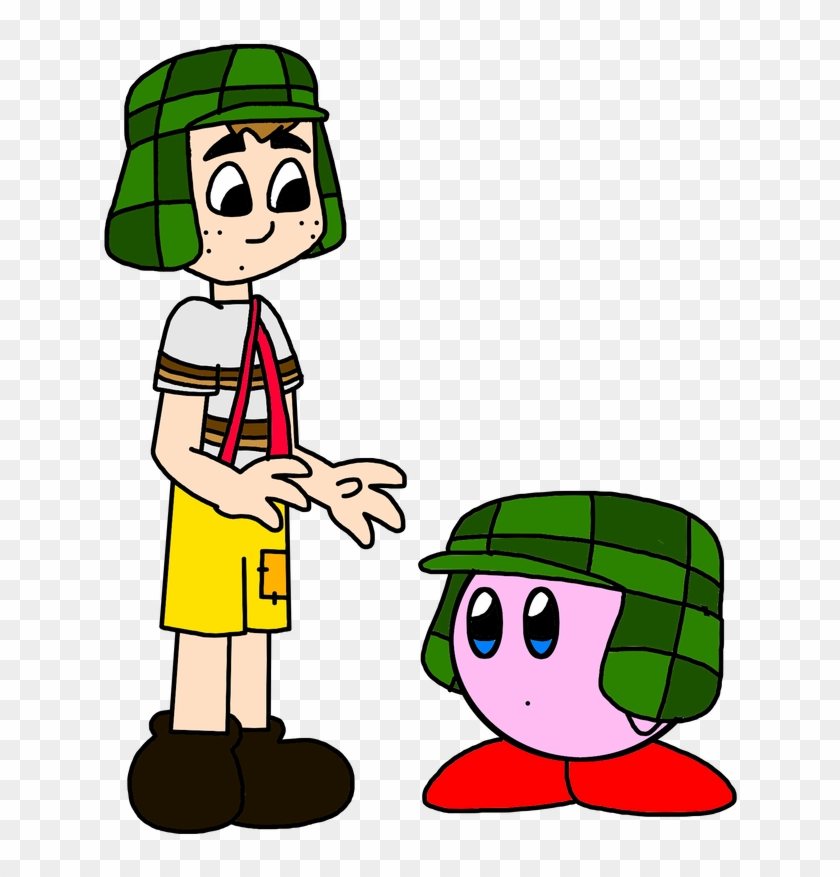 El Chavo Meets Kirby By Mega Shonen One 64 - Kirby El Chavo - Free Transpar...