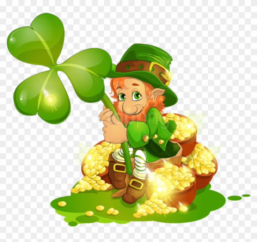 Free Png Download Saint Patrick's Day Leprechaun With - San Patrick Day 2018 #1756339