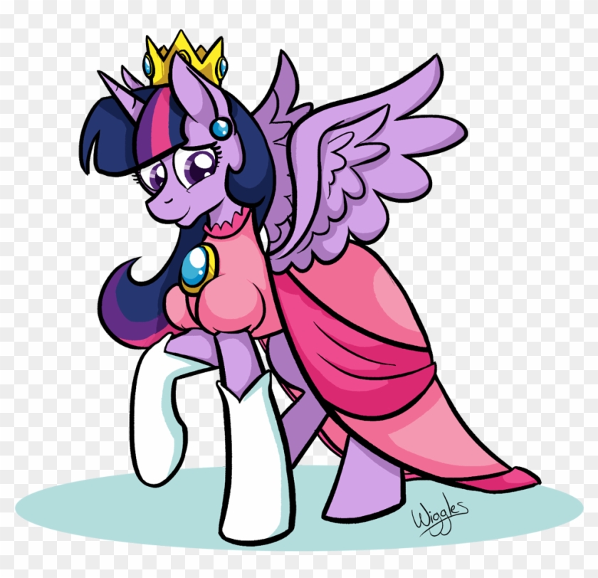 “ Behold, Behold Princess Peach Twilight - Twilight Sparkle Princess Peach Dress #1756359