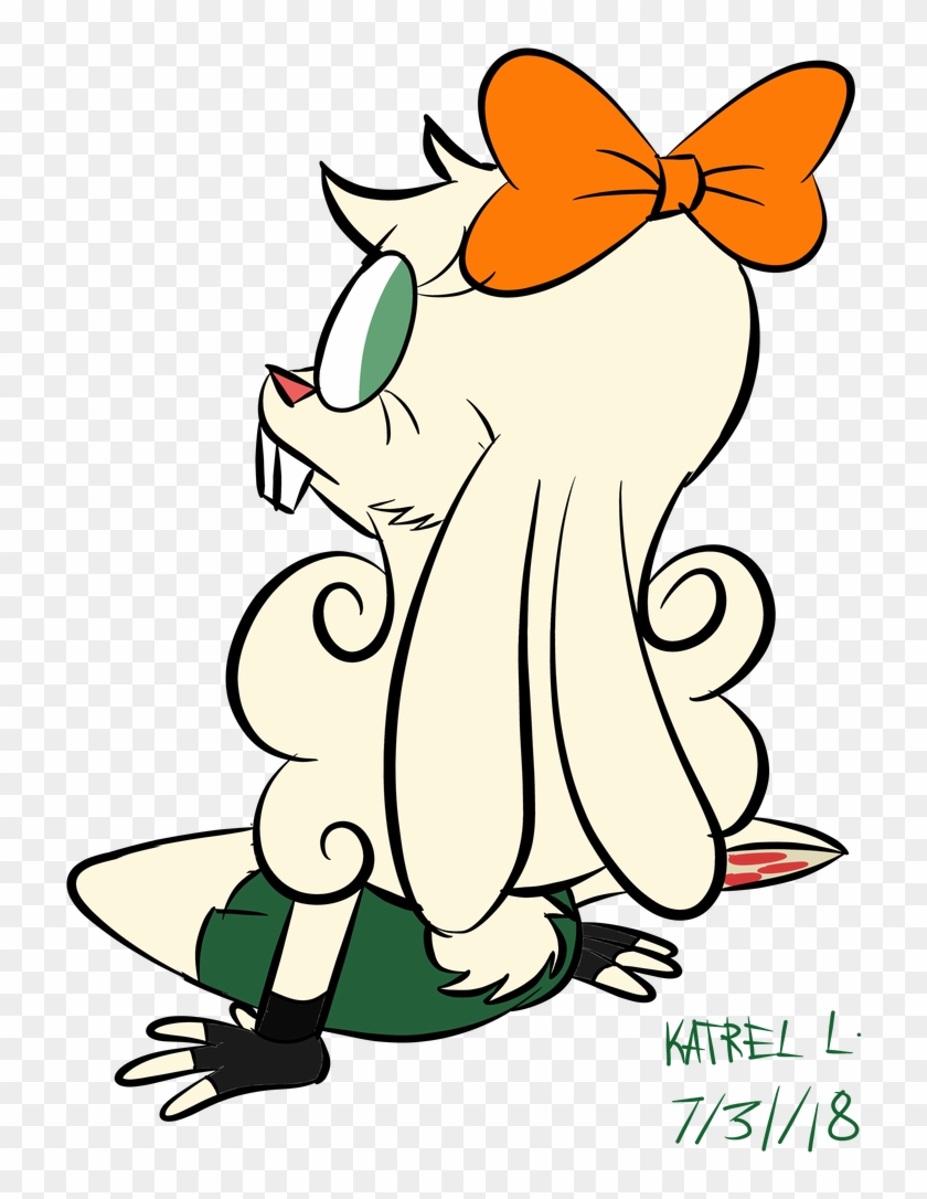 Sarah's Back Pose By K9x-toons - Cartoon #1756360
