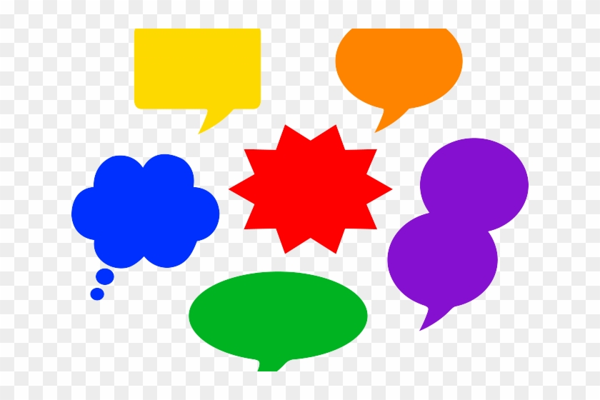 colored speech bubble template