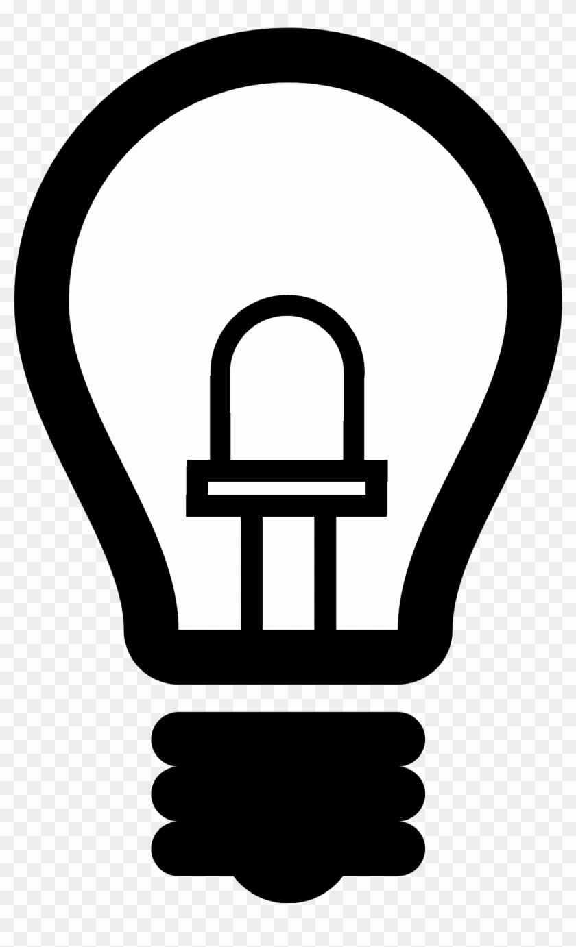 File Led Light Bulb Led Lamp 2 Png Wikimedia Commons - Light Bulb Logo Png #1756469