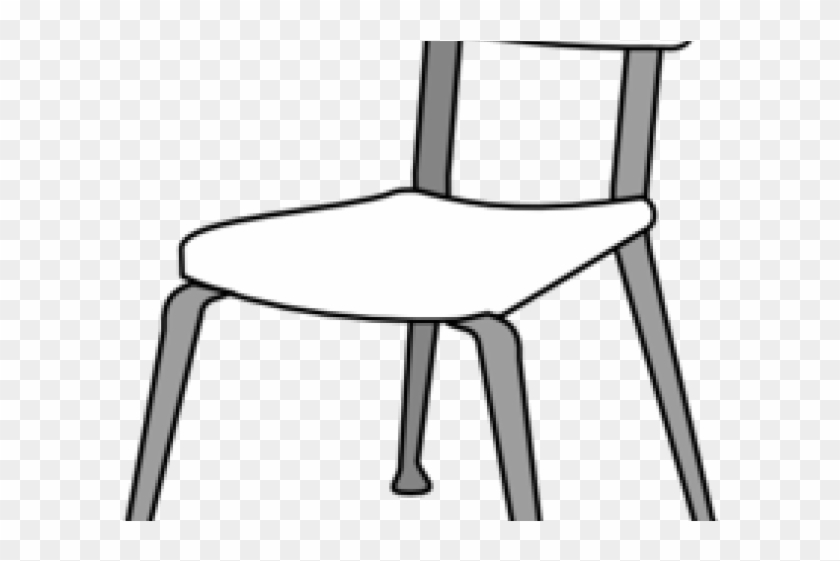 Chair Clipart Vector - Student Chair Clip Art #1756617