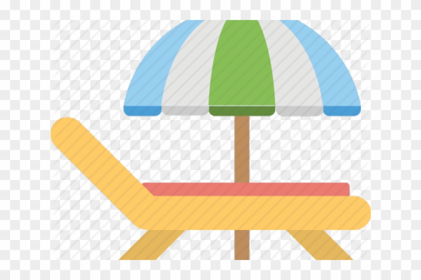 Seaside Clipart Beach Chair - Wood #1756625
