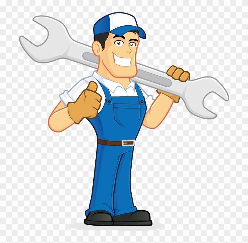 Able Plumbing Banner Library Stock - Plumber Cartoon Clipart #1756716