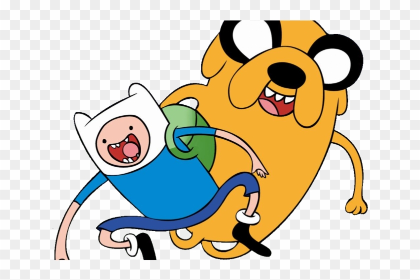 Cartoon Network Clipart Jake - Transparent Adventure Time Finn And Jake #1756803