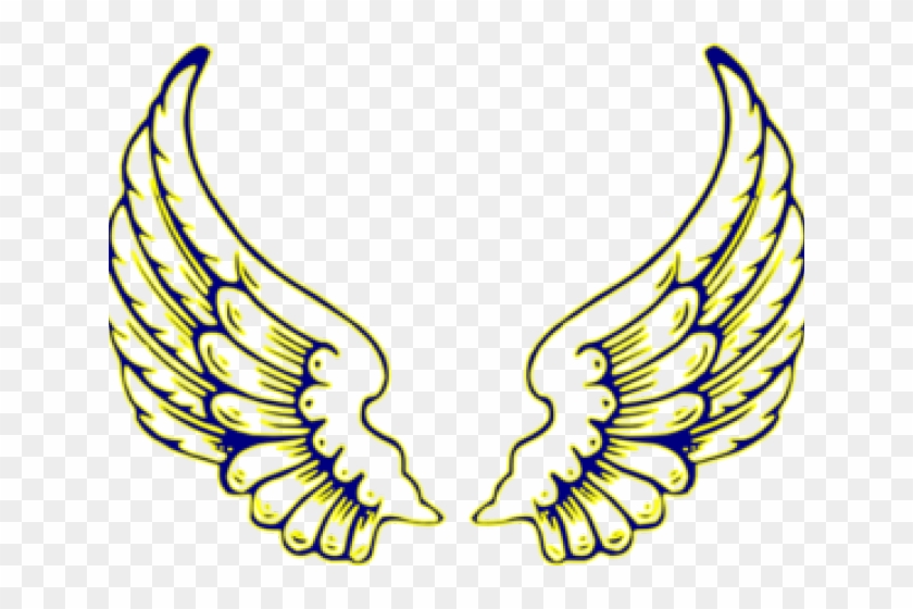 Wings Clipart Filigree - Angel Wings Icon Transparent #1756811