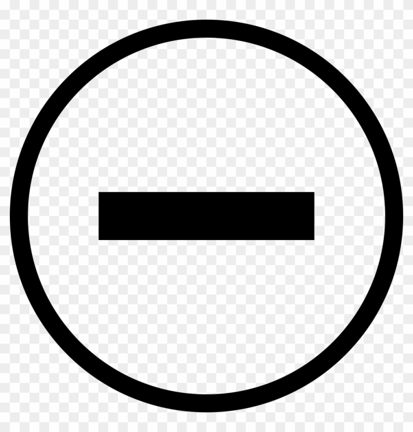 Minus Sign Svg Png Icon Free Download - Minus Sign Svg Png Icon Free Download #1756903